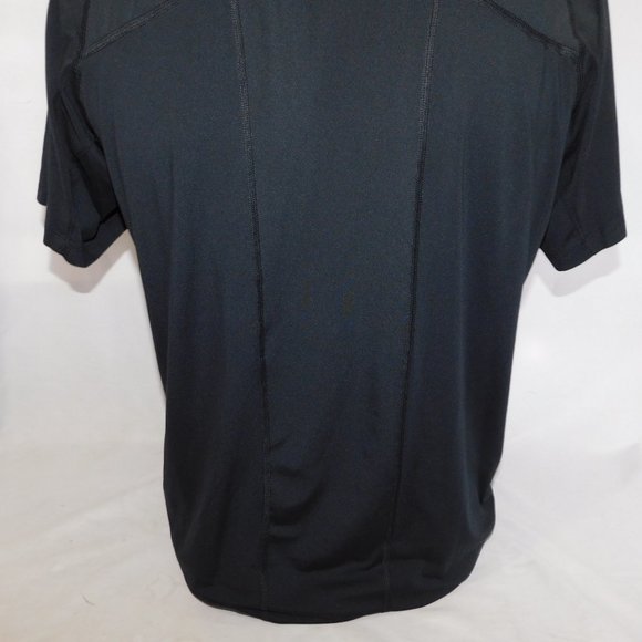 Columbia Omni Freeze Zero Mens L Black 1/4 Zip Polo Shirt - Picture 12 of 12